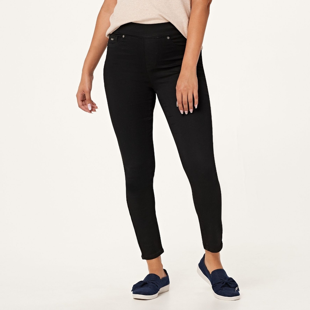 Banana Republic. Black High Rise Skinny Jeans. Petite. Size 24